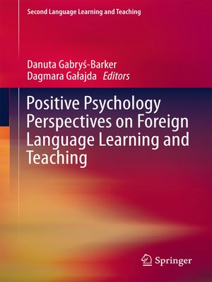 cover image of Positive Psychology Perspectives on Foreign Language Learning and Teaching